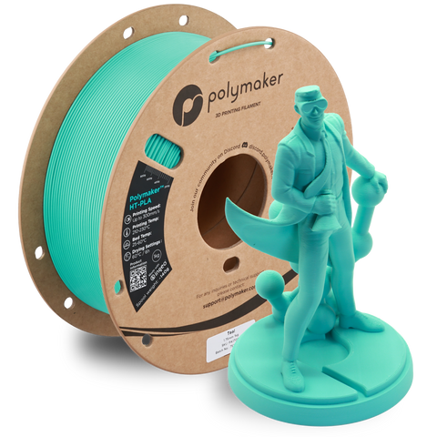 Polymaker High Temp HT-PLA 1kg Rolls - Teal / 1.75mm / 1KG
