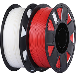 Creality Ender-PLA Filament Value Pack (White + Red) - 2Kg