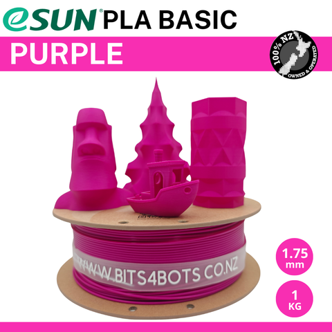 eSun PLA Basic Filament - Purple / 1.75mm / 1kg