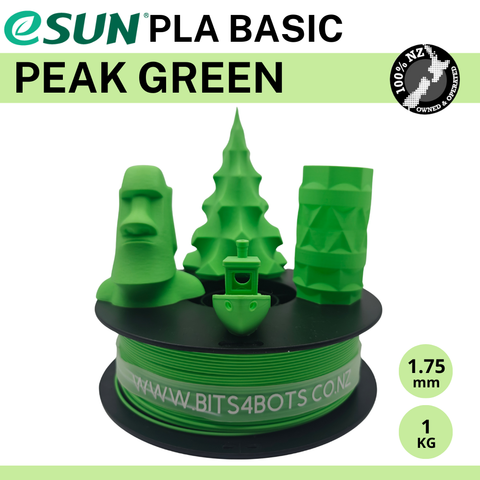 eSun PLA Basic Filament - Peak Green / 1.75mm / 1kg