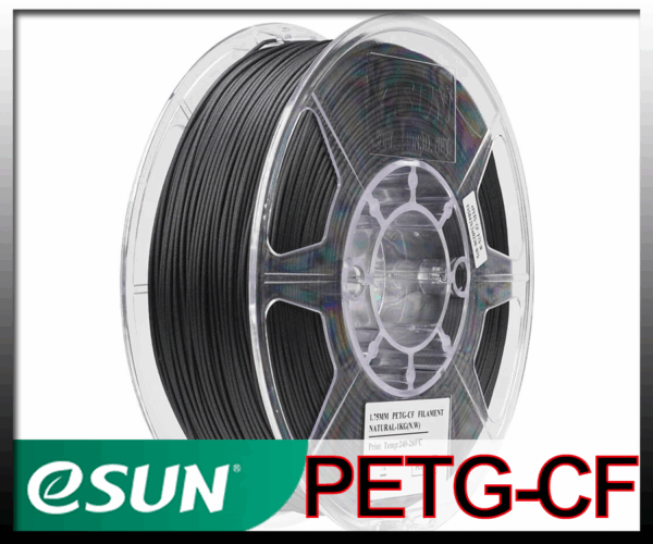 eSun – PETG-CF (Black) PETG-Carbon Fibre Composite 1.75mm