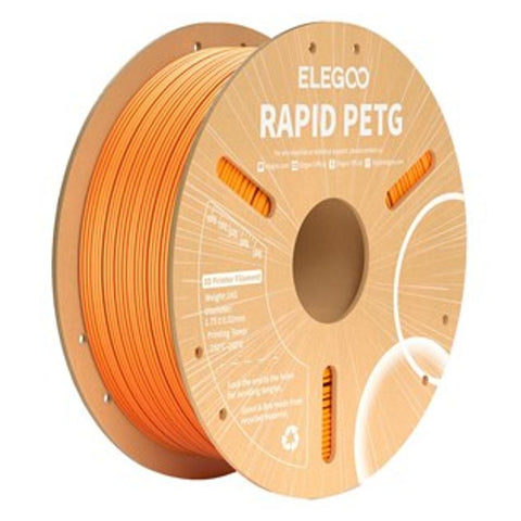 Elegoo Rapid PETG Filament Orange 1.75mm 1kg