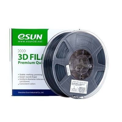 eSun PetG 3D Filament 1.75mm 1Kg Solid GREY