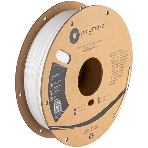 PolyMax™ PC - White (HEX Code - FFFFFF) / 1.75mm / 750g