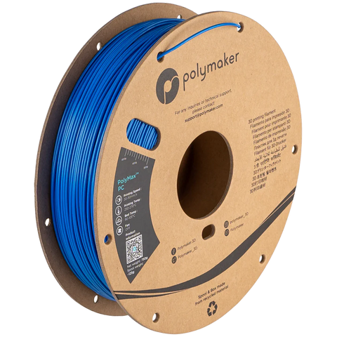 PolyMax™ PC - Electric Blue (HEX Code - 0076CF) / 1.75mm / 750g