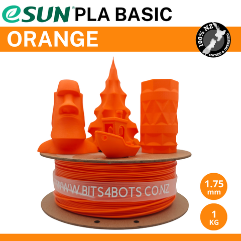 eSun PLA Basic Filament - Orange / 1.75mm / 1kg