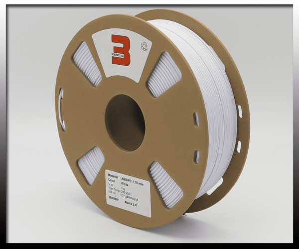 White ABS/PC Blend Pro – 1.75mm Filament