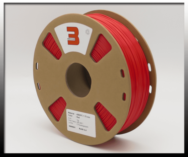 Red ABS/PC Blend Pro – 1.75mm Filament