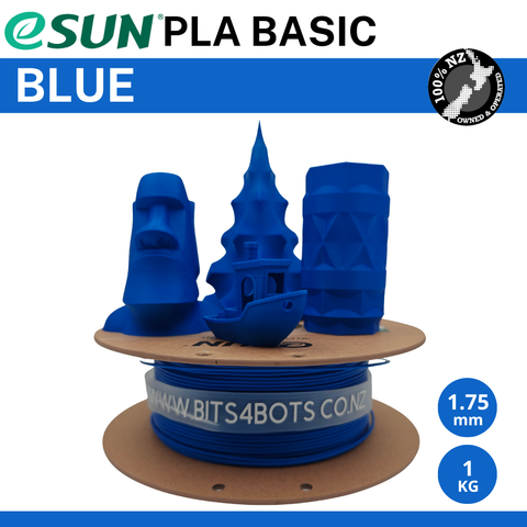 eSun PLA Basic Filament - Blue / 1.75mm / 1kg