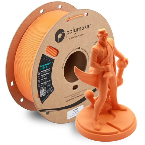 Polymaker High Temp HT-PLA 1kg Rolls - Orange / 1.75mm / 1KG