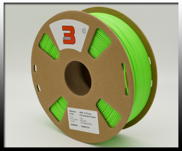 ASA – Green Fluorescent 1.75mm