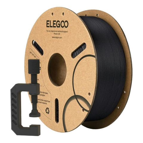 Elegoo PLA-CF Filament 1.75mm-Carbon Fiber Black 1.75mm 1kg