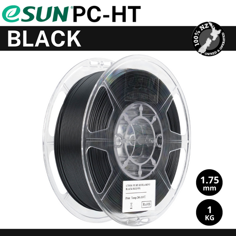 eSun PC-HT Filament - Black / 1.75mm / 1kg