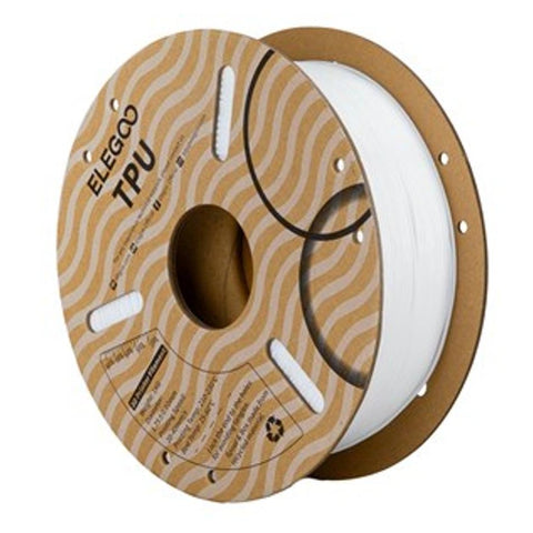 Elegoo TPU 95A Filament White 1.75mm 1kg