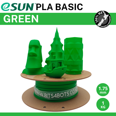 eSun PLA Basic Filament - Green / 1.75mm / 1kg