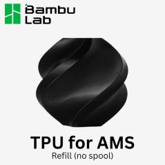 Bambu Lab Filament TPU for AMS [1.75mm, 1kg] Refill (no spool)