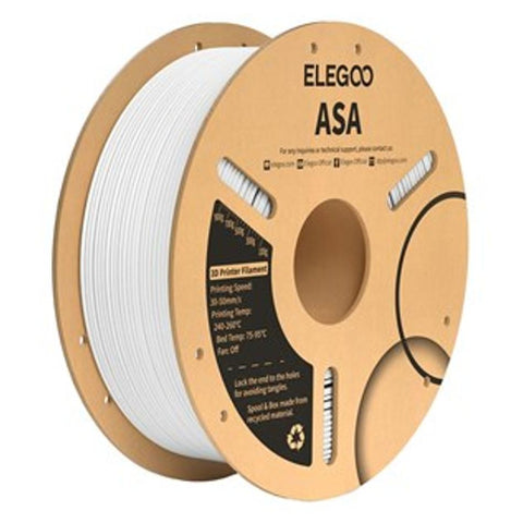 Elegoo ASA Filament White 1.75mm 1kg