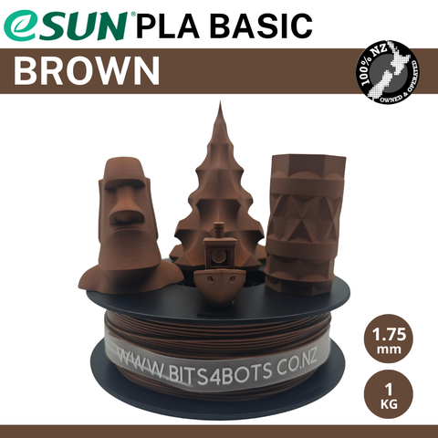 eSun PLA Basic Filament - Brown / 1.75mm / 1kg