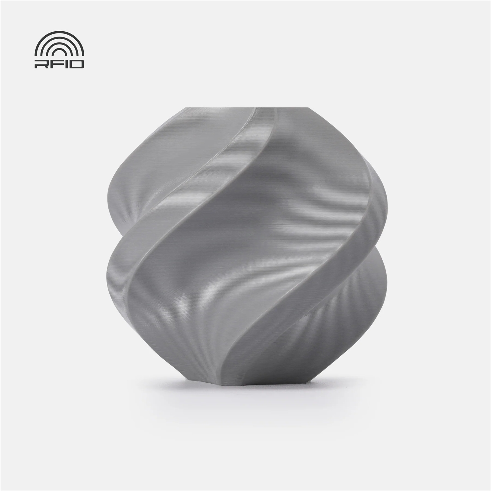 Bambu Lab TPU for AMS Filament - Gray, with Reusable Spool 1kg - 1.75mm - 53102