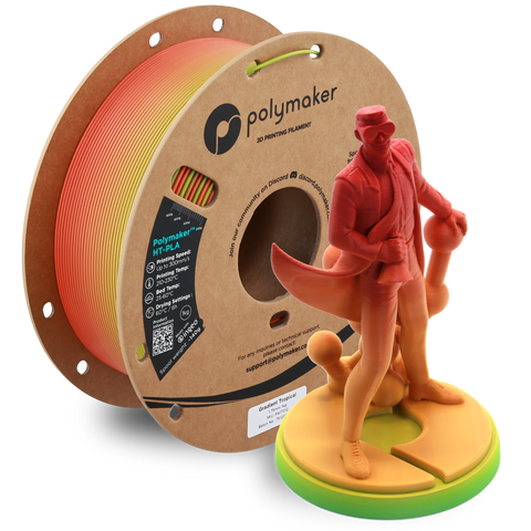 Polymaker High Temp HT-PLA GRADIENT 1kg Rolls - Gradient Rainbow / 1.75mm / 1KG