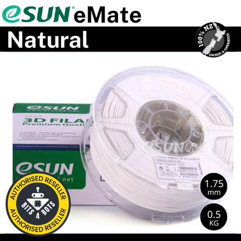 eSun eMATE 1.75mm Filament 0.5kg - Natural / 1.75mm / 0.5kg