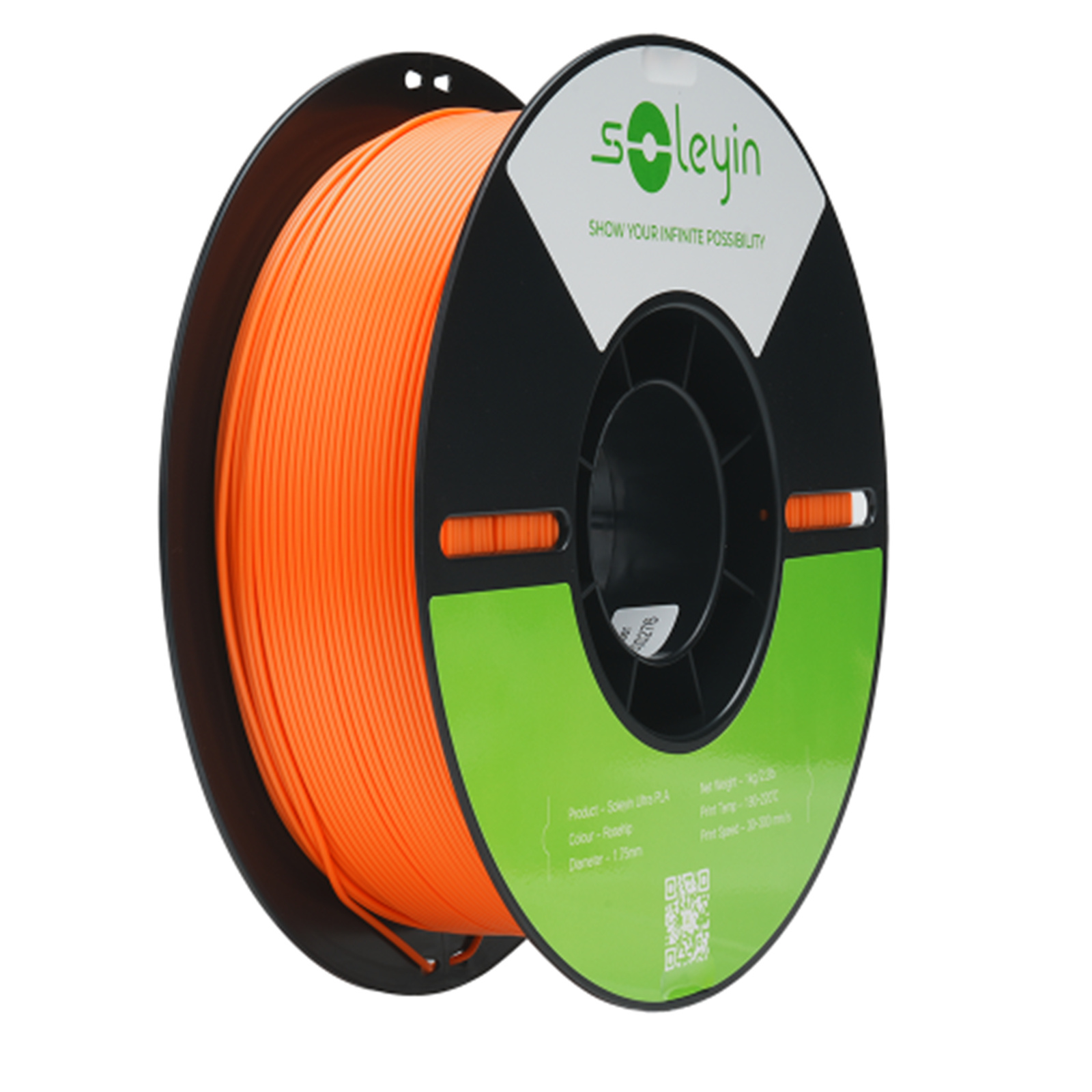Creality Soleyin Ultra PLA Filament - Rosehip 1kg - 1.75mm - Enjoy Unlimited Fun with Colorful PLA - High Speed Printing - Safe Material & Eco-Friendly