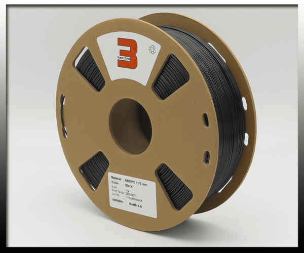 Black ABS/PC Blend Pro – 1.75mm Filament