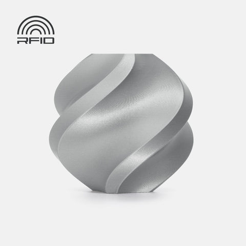 Bambu PLA Basic - Silver (10102) - Filament with spool