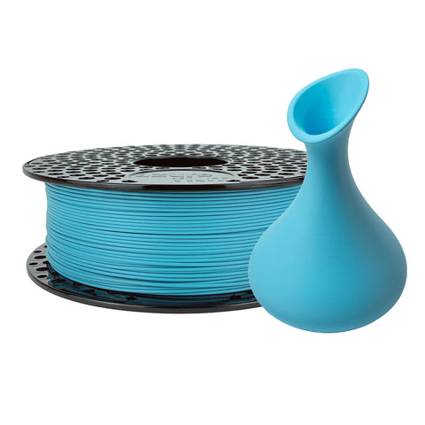 AzureFilm PLA Matte High Speed filament (Re-usesable Spool) - Blue / 1.75mm / 1kg