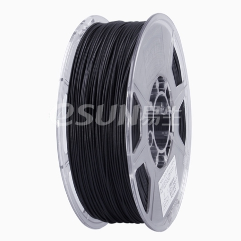 ESUN - PET filament, 1.75mm, Solid Black, 1kg/roll