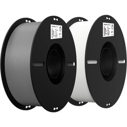 Creality Ender-PLA Filament Value Pack (White + Grey) - 2Kg