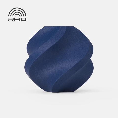 Bambu Lab - PETG-CF - Indigo Blue with Bambu Reusable Spool - 1KG